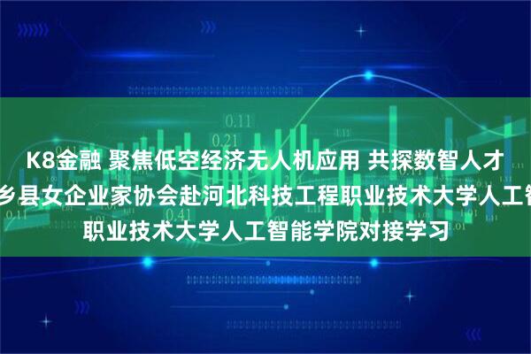 K8金融 聚焦低空经济无人机应用 共探数智人才培养新方向——柏乡县女企业家协会赴河北科技工程职业技术大学人工智能学院对接学习
